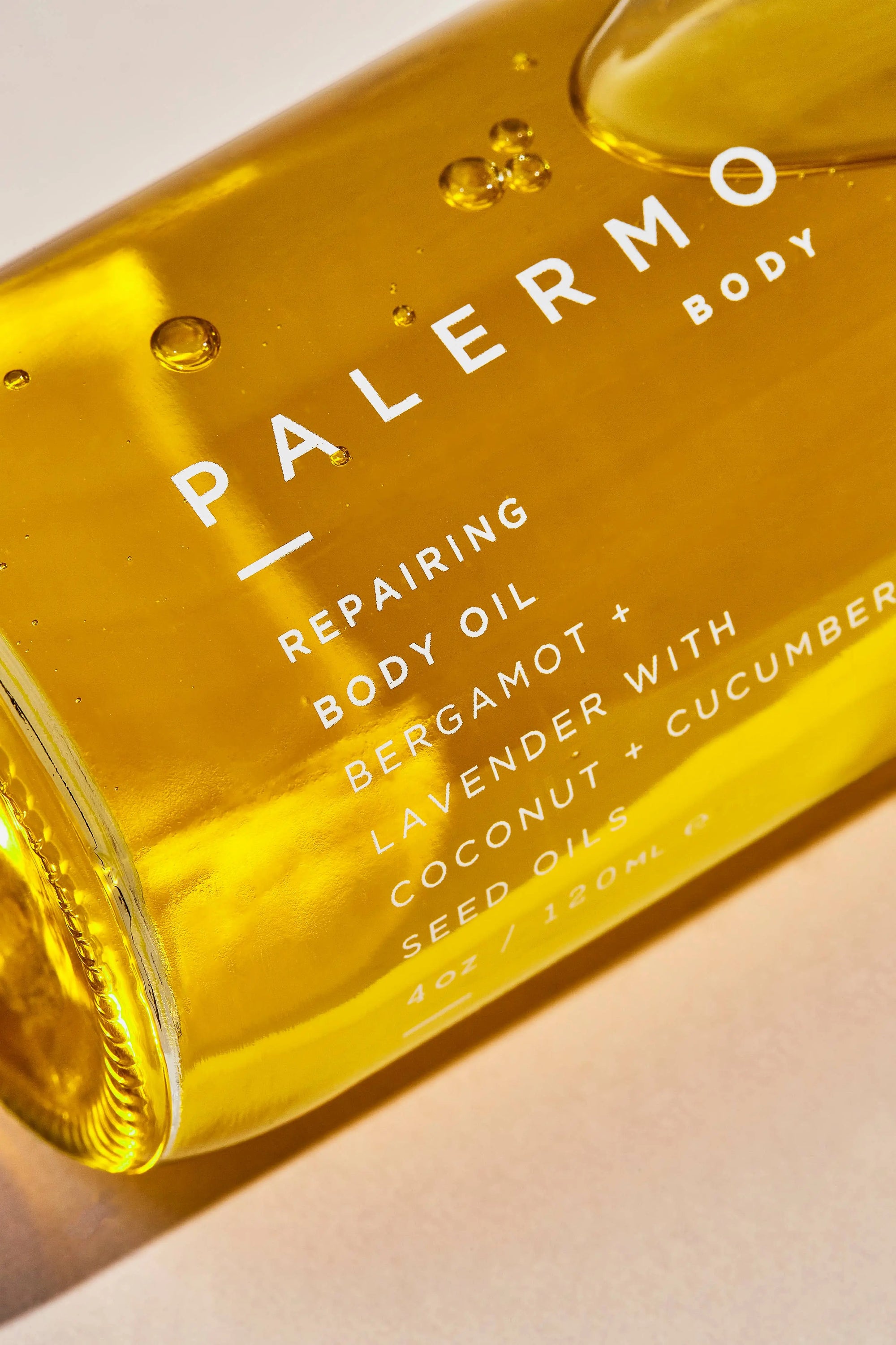 4oz | Repairing Body Oil - Bergamot + Lavender Palermo Body