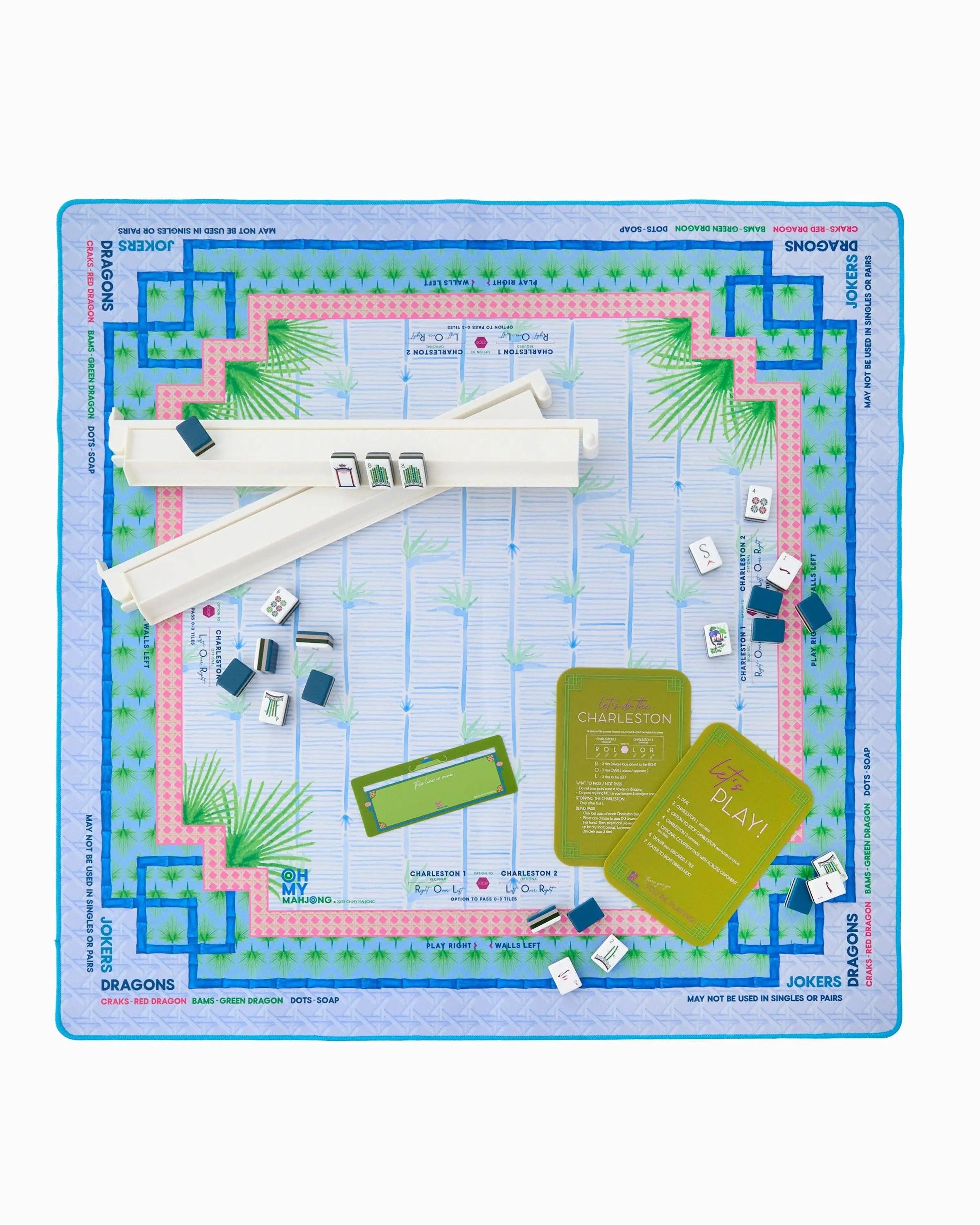 Oh My Mahjong Palm Paradise Mat Oh My Mahjong
