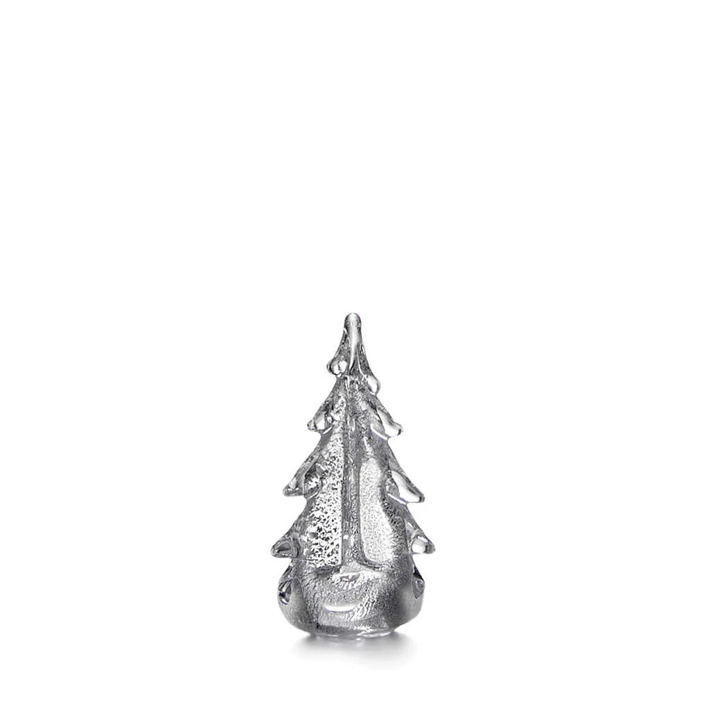 Simon Pearce Silver Leaf Evergreen