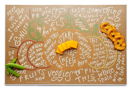 Pumpkin Charcuterie Cheat Sheet Color Box Designs & Letterpress