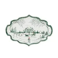 Country Estate Winter Frolic Gift Tray- Evergreen Juliska