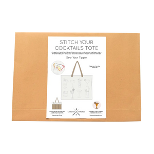 Stitch Your Cocktails Tote Bag Chasing Threads