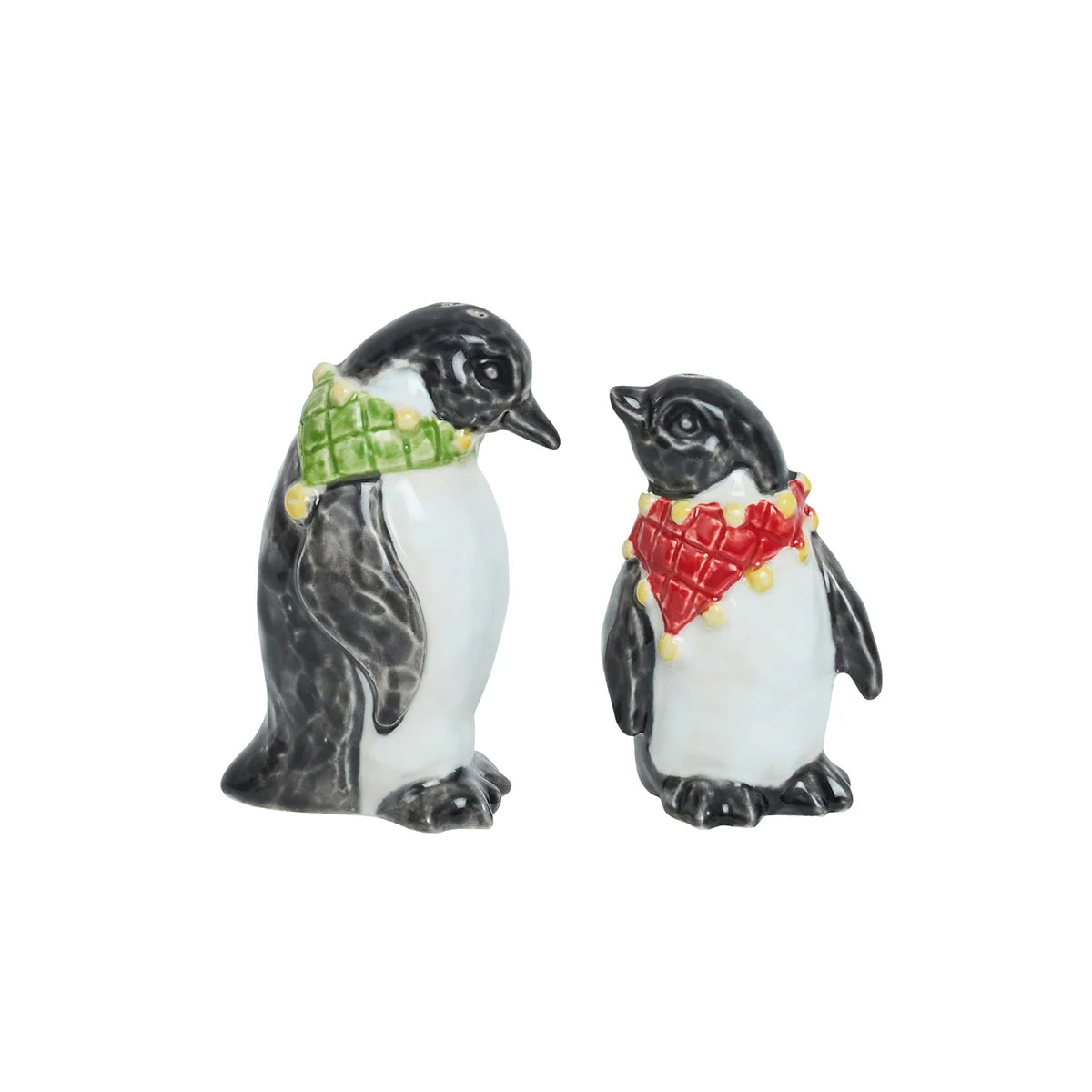 Juliska Clever Creatures Penguin Salt and Pepper Shakers Set/2pc