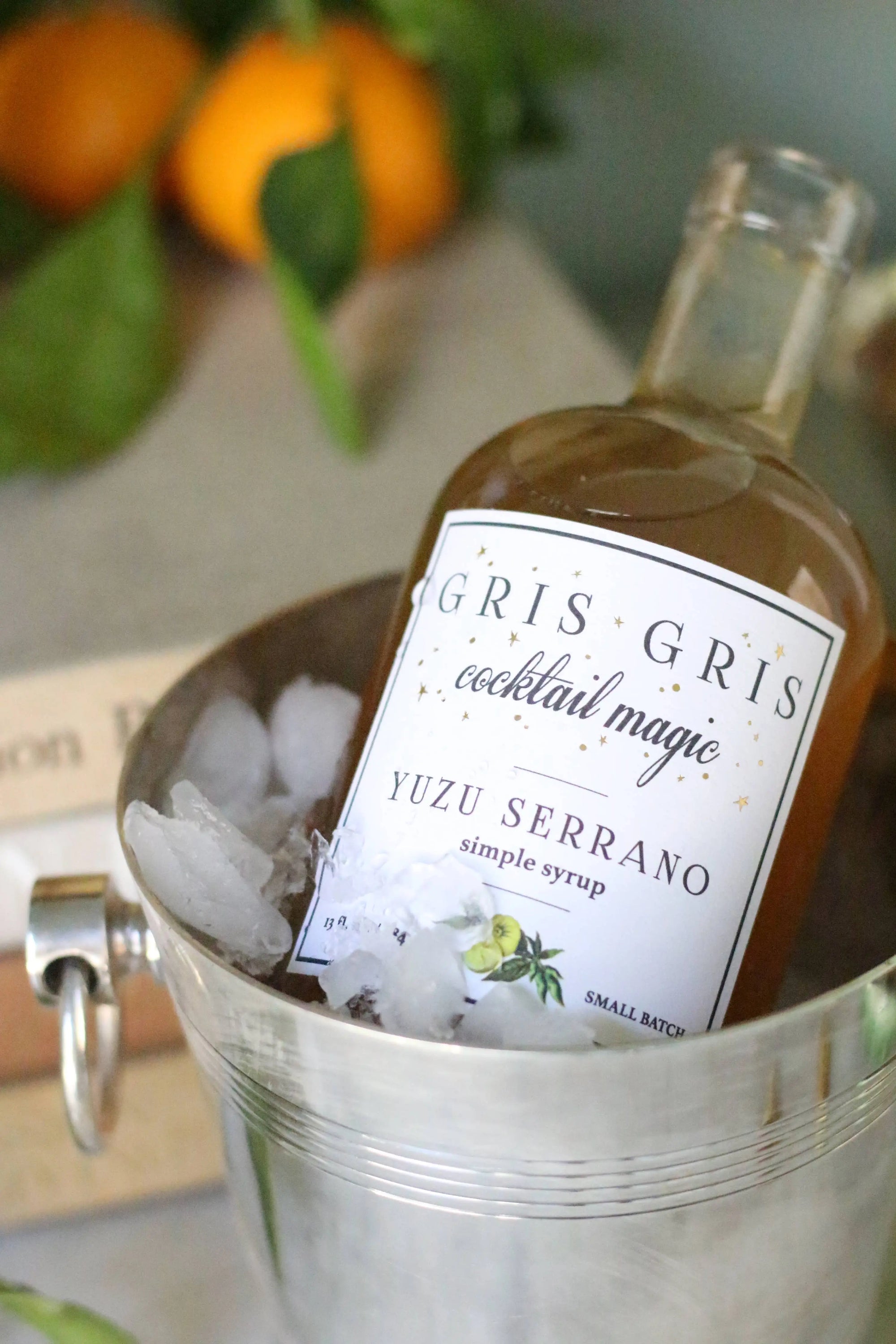 Yuzu Serrano Simple Syrup Gris Gris Cocktail Magic