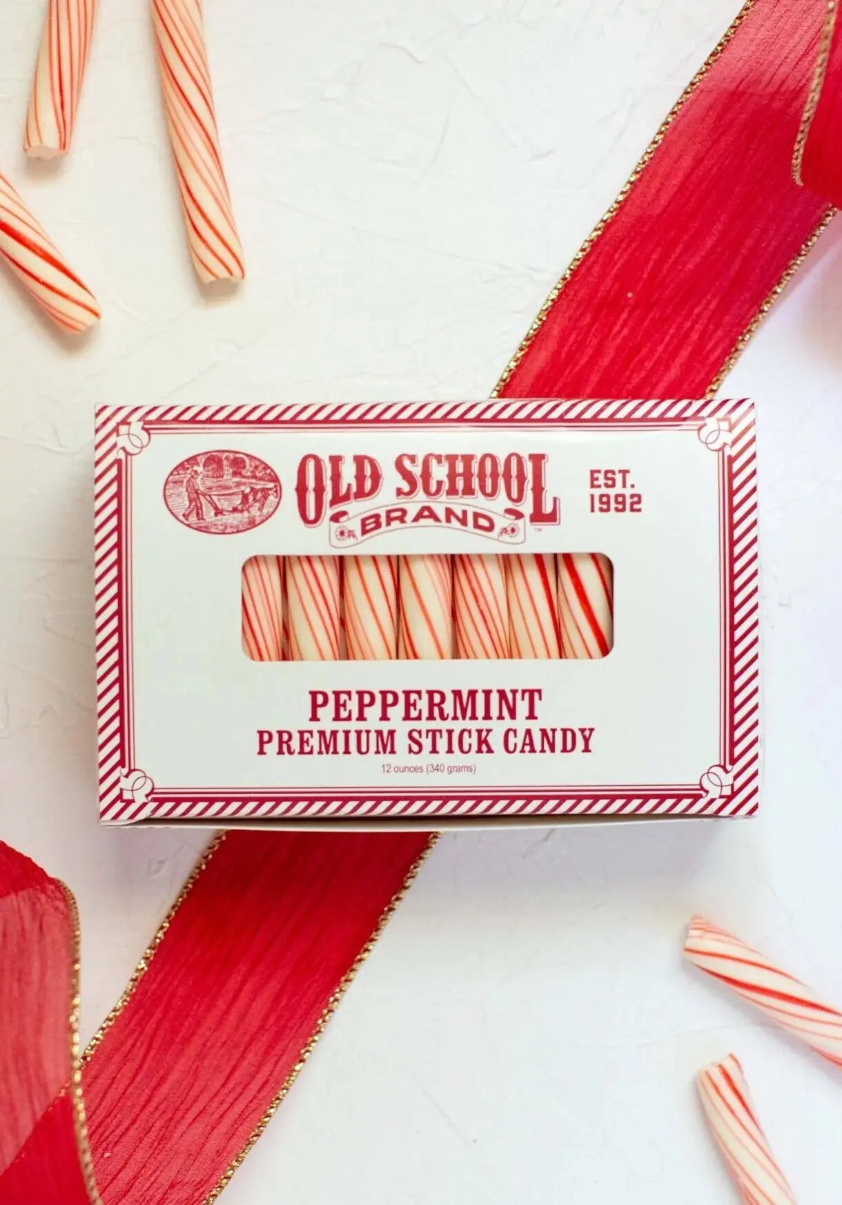 Peppermint Stick Candy Old School Brand™