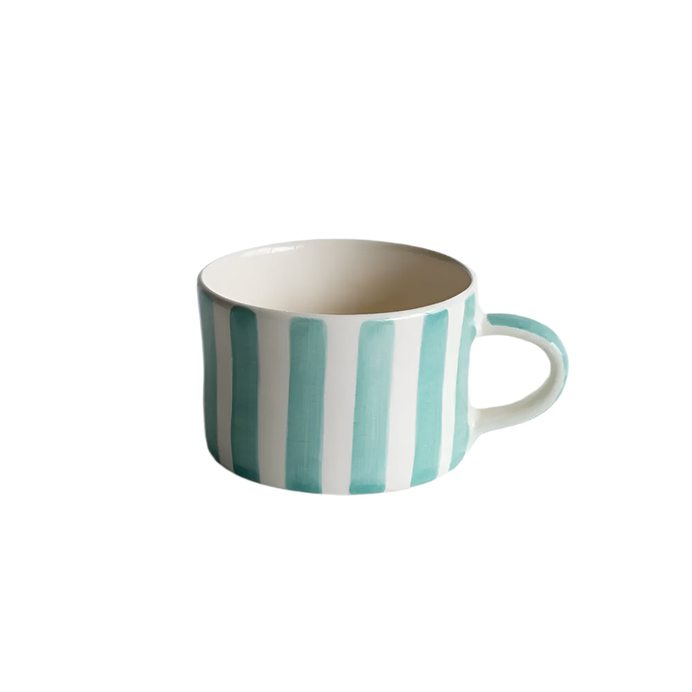 Mug in Candy Stripe: Mint Musango