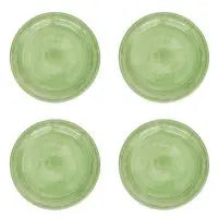 Berry & Thread Melamine Dessert and Salad Plate in Seagrass Juliska