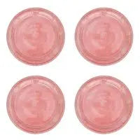 Berry & Thread Melamine Dessert and Salad Plate in Coral Juliska