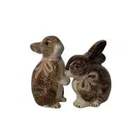 Clever Creatures Bunny Salt and Pepper Set Juliska