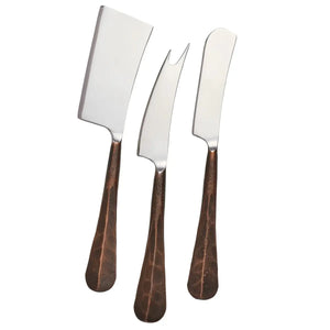 Woodbury Cheese Knife Set Simon Pearce