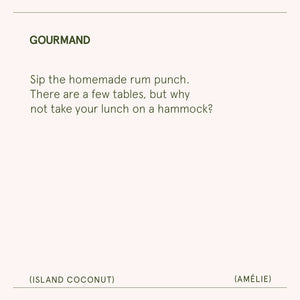 Amélie Candle - Island Coconut La Jolie Muse