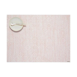 Chilewich Mosaic Table Mat in Pink Lemonade Chilewich