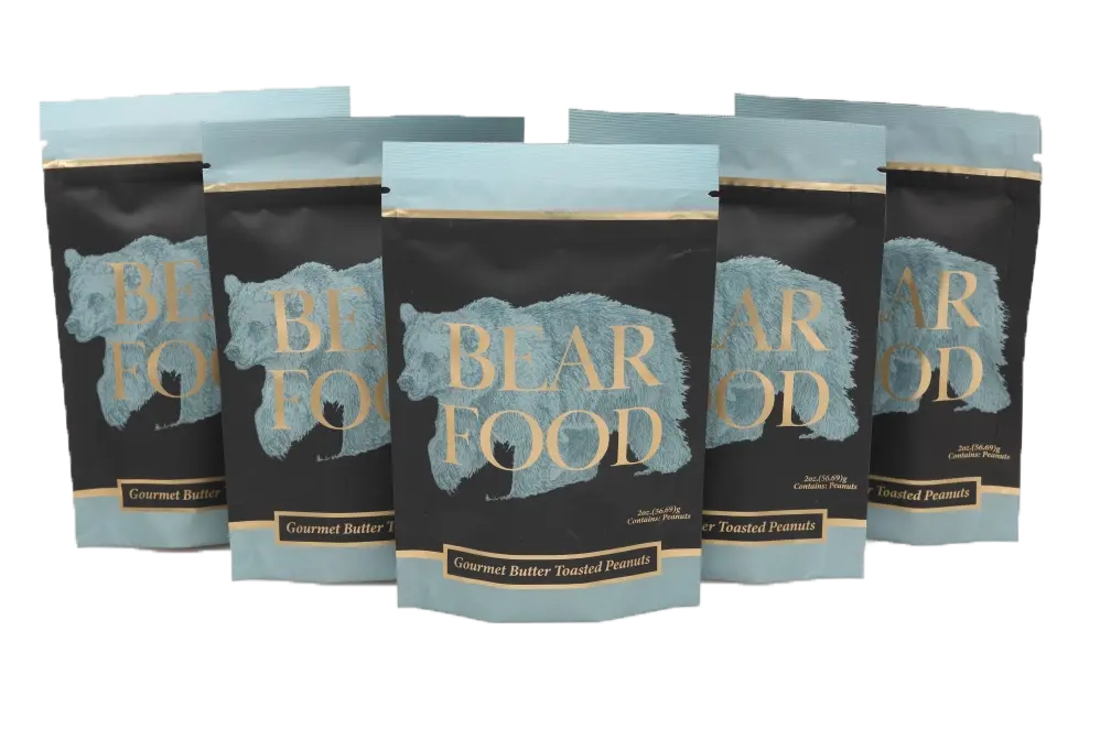 Butter Toasted Gourmet Peanuts Pouch Bear Food