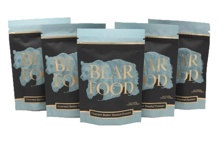 Butter Toasted Gourmet Peanuts Pouch Bear Food
