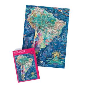 Wine Puzzle - South America Water & Wines