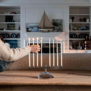 Riverstone Menorah Simon Pearce