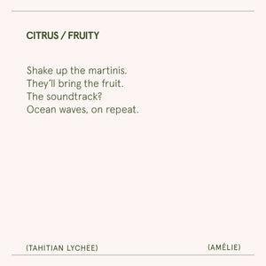 Amélie Candle - Tahitian Lychee La Jolie Muse