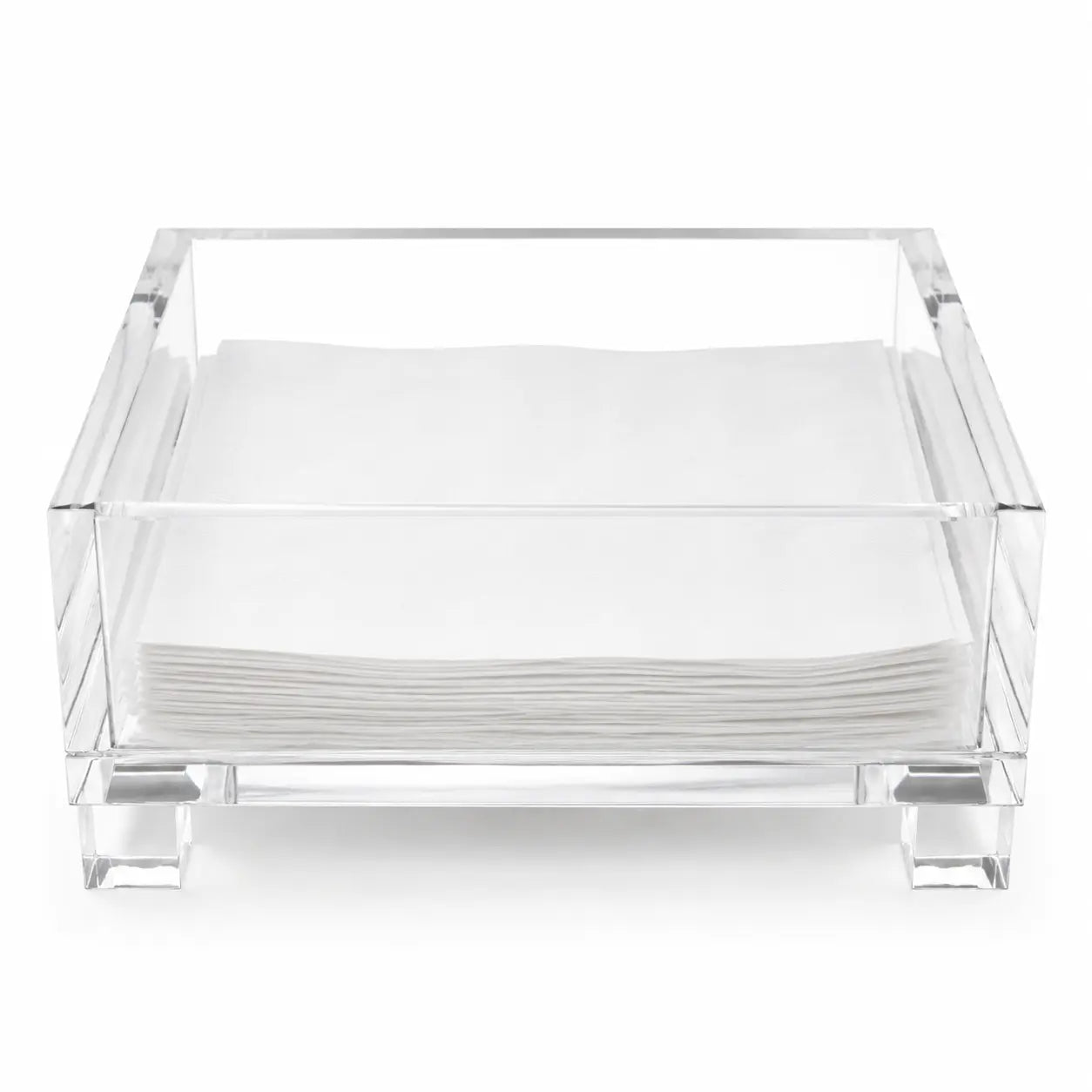 Cocktail Napkin Holder with Cube Feet Maven Home