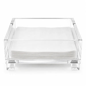 Cocktail Napkin Holder with Cube Feet Maven Home
