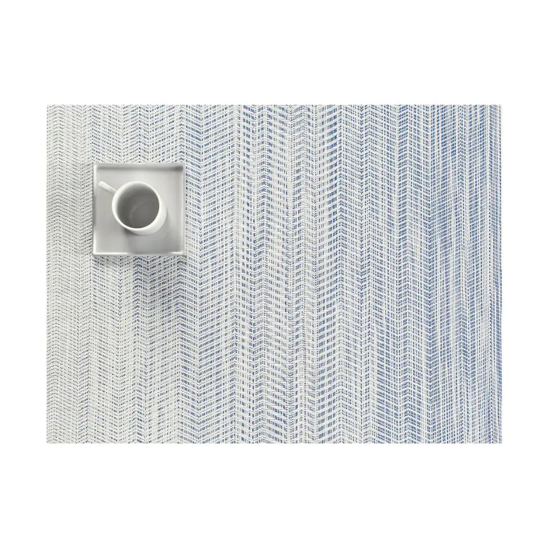 Chilewich Wave Table Mat in Blue Chilewich