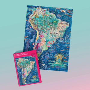 Wine Puzzle - South America Water & Wines