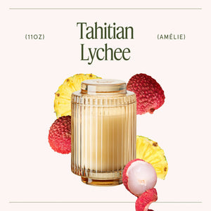 Amélie Candle - Tahitian Lychee La Jolie Muse
