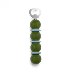 Addison Ross Khaki Green & Pale Denim Bobbin Bottle Opener Addison Ross