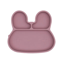 Bunny Stickie Plate We Might Be Tiny