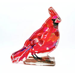 Visiting Acrylic Cardinal Lauren Dunn