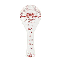 Country Estate Winter Frolic Spoon Rest Juliska