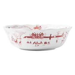 Country Estate Winter Frolic Serving Bowl Juliska