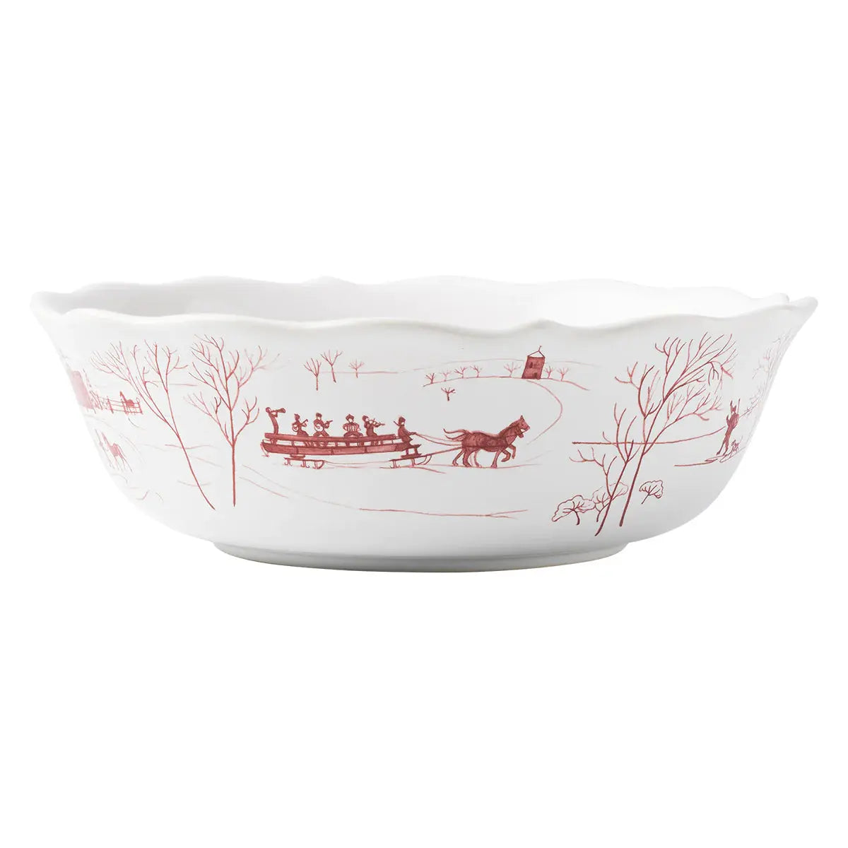 Country Estate Winter Frolic Serving Bowl Juliska