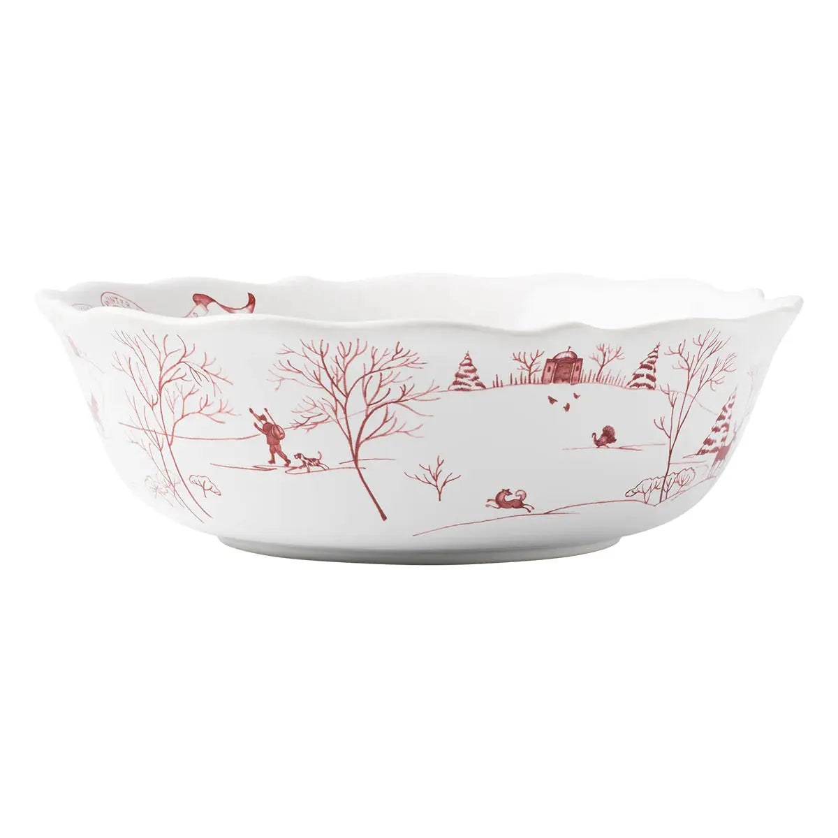 Country Estate Winter Frolic Serving Bowl Juliska