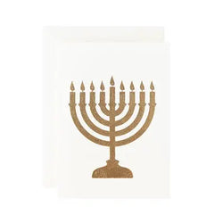 Ivory Menorah Card Hester & Cook