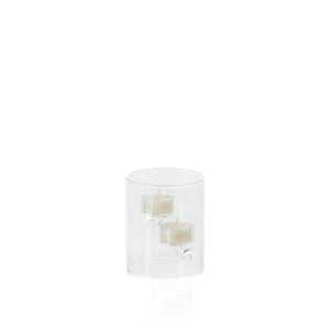 Suspended Glass Tealight Holder Hurricane Zodax