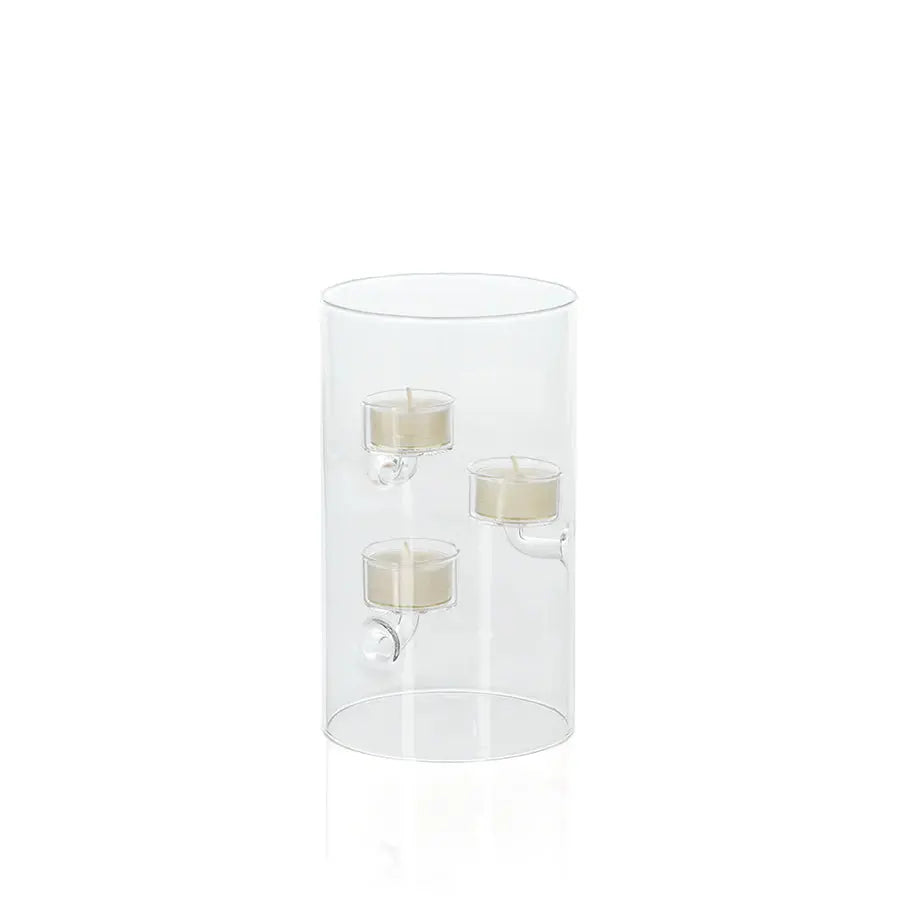 Suspended Glass Tealight Holder Hurricane Zodax