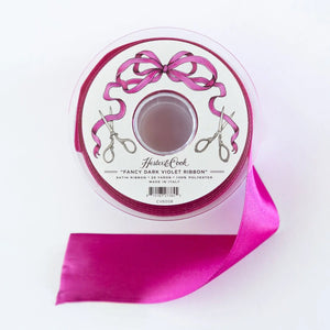 Fancy Dark Violet Ribbon Hester & Cook
