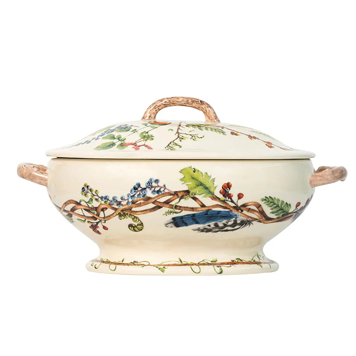 Forest Walk Cafe Au Lait Tureen Juliska