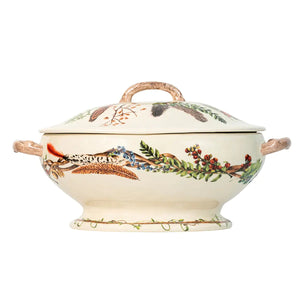 Forest Walk Cafe Au Lait Tureen Juliska