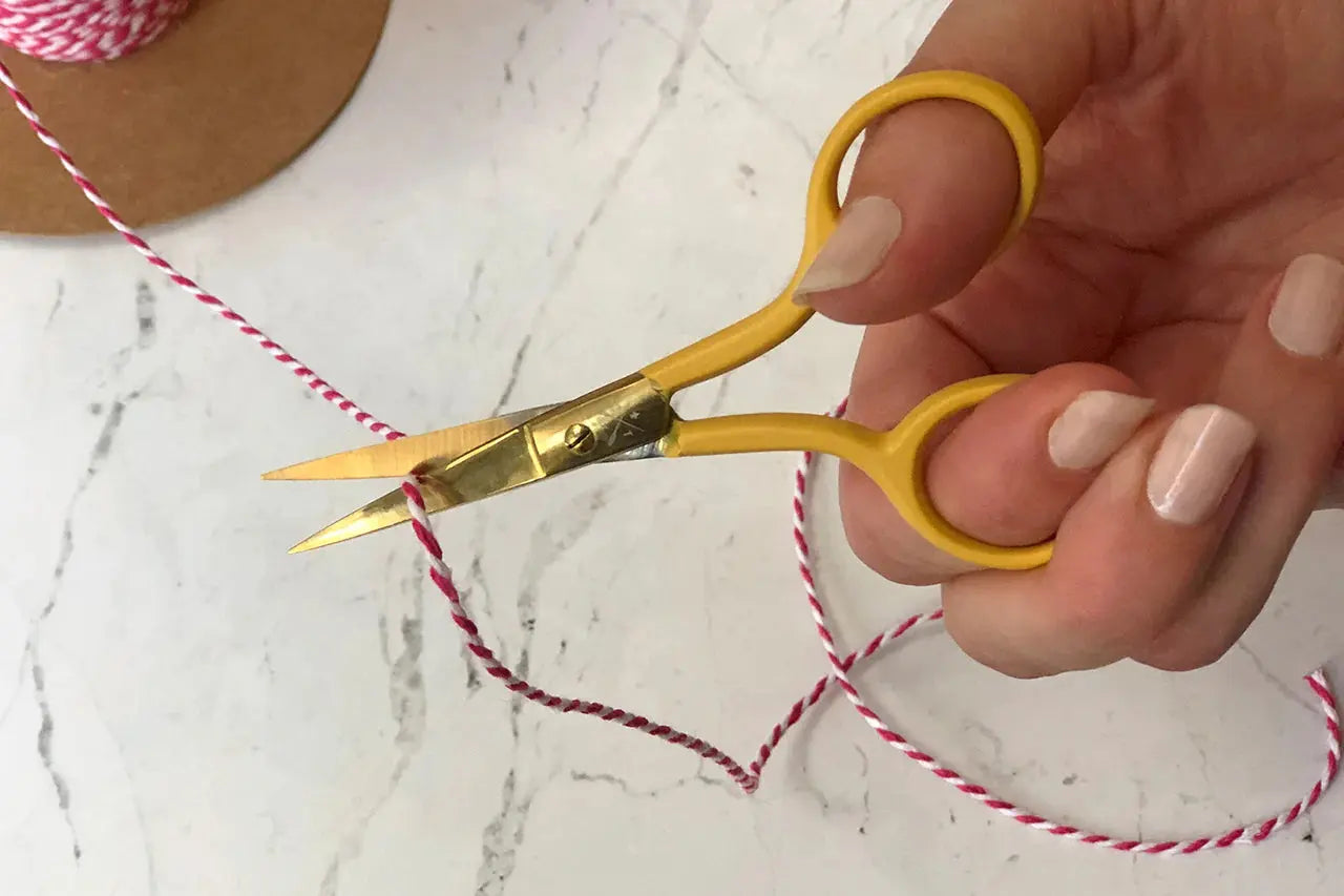 Yellow Embroidery Scissors Chasing Threads