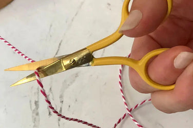 Yellow Embroidery Scissors Chasing Threads