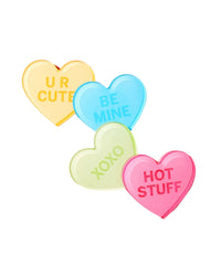 Conversation Hearts Coasters Tart by Taylor