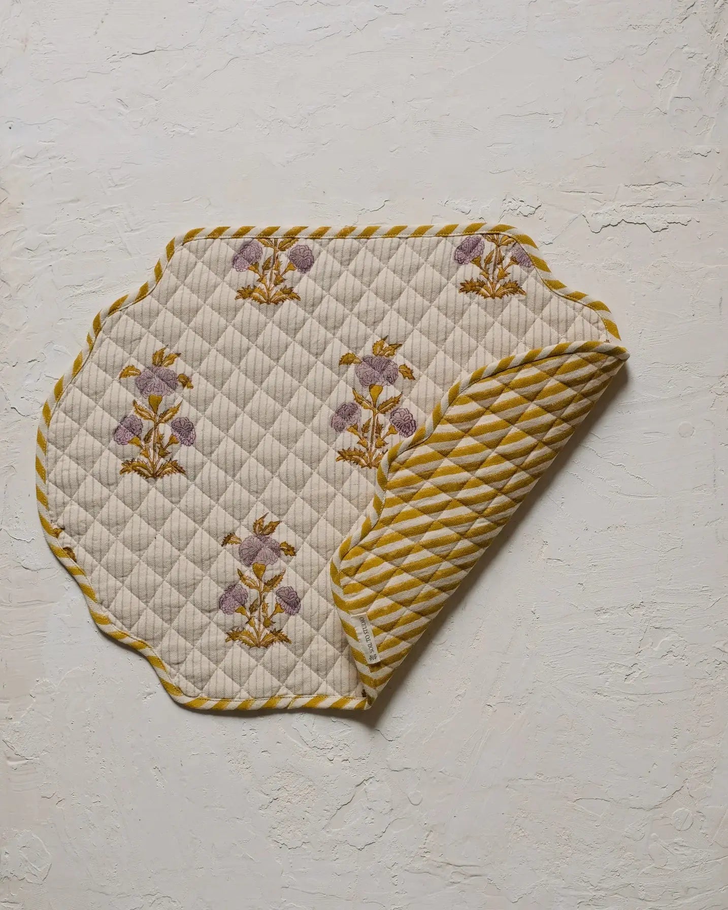 Sanvi Quilted Reversible Placemats Soil To Studio