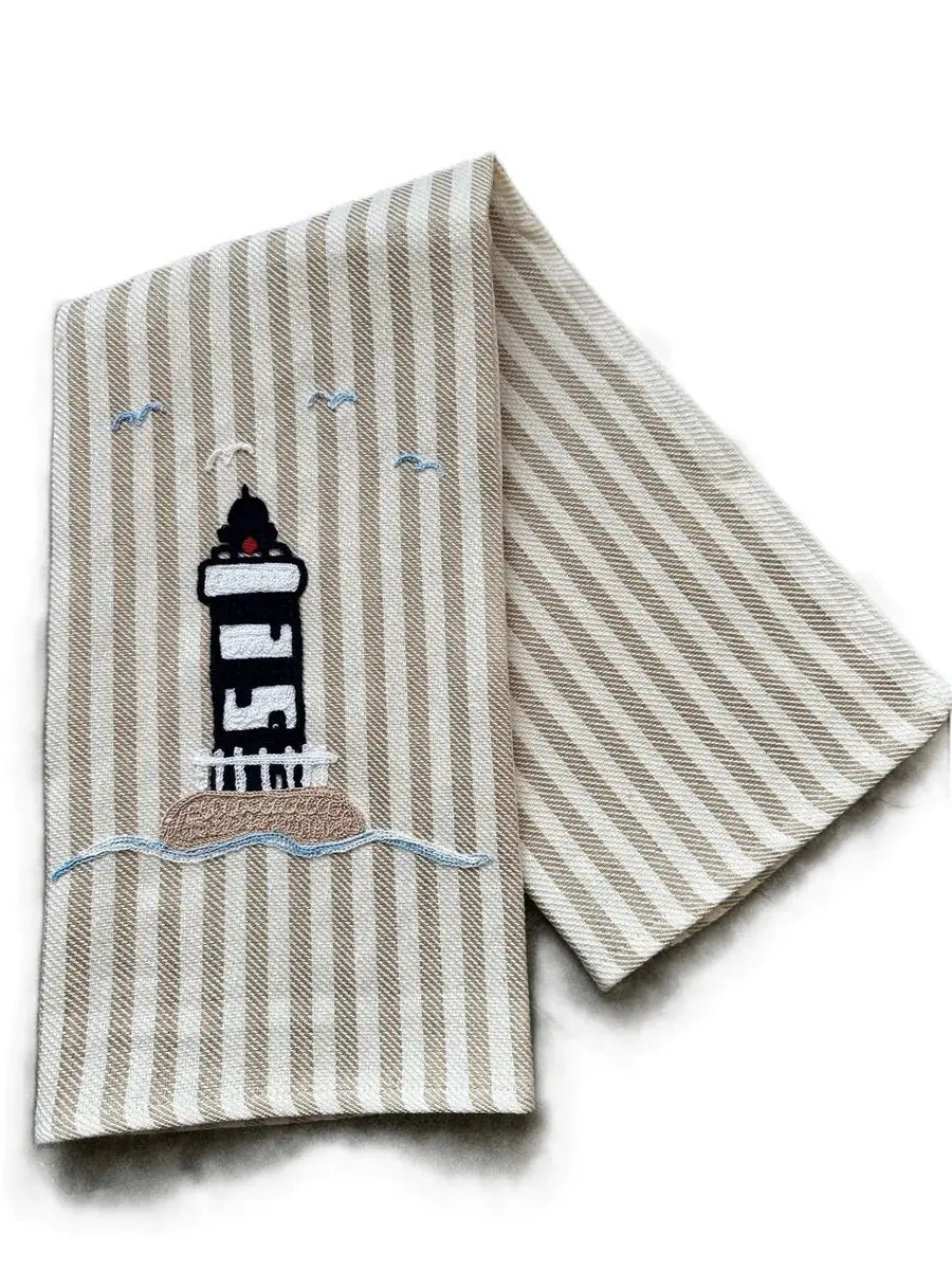 Busatti Embroidered Tea Towel Busatti