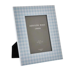 Addison Ross Blue Gingham Photo Frame Addison Ross