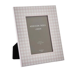 Addison Ross Pink Gingham Photo Frame Addison Ross