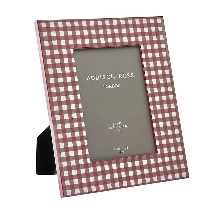 Addison Ross Cherry Gingham Photo Frame Addison Ross