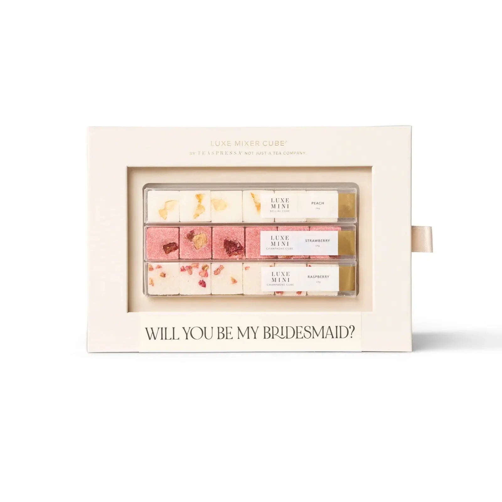 Bridesmaid Proposal Champagne Kit Teaspressa