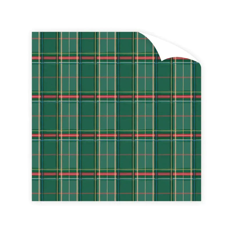 Equestrian Plaid Wrapping Paper Roll Dogwood Hill