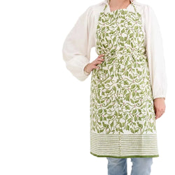 Holly Berry Apron Pomegranate